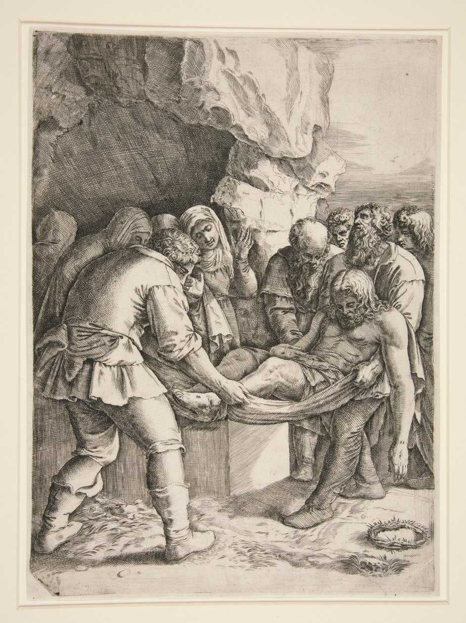 Begravelsen af Giovanni Battista Franco (called Il Semolei)