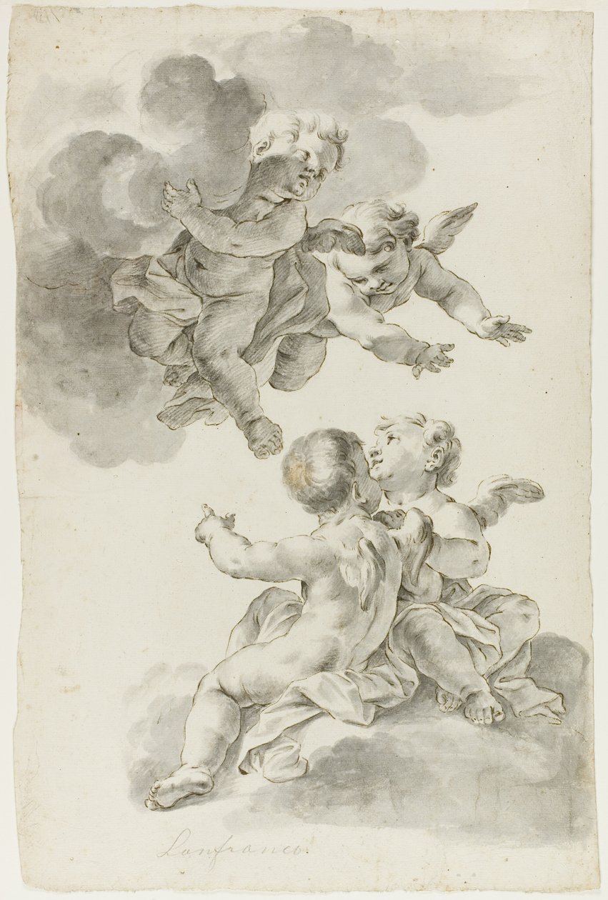 Ovn Putti af Giovanni Battista Gaulli