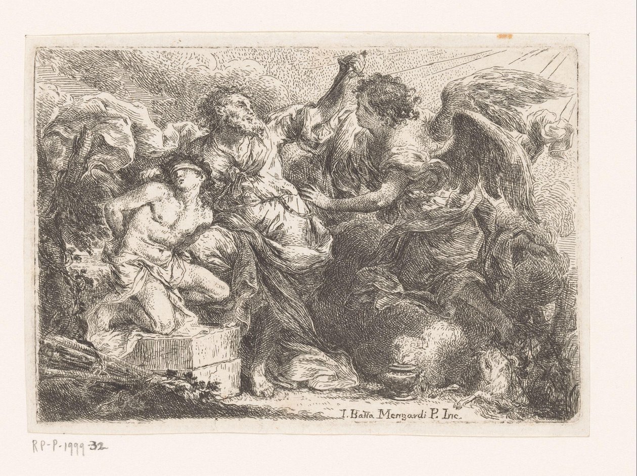 Tilbud van Isaac af Giovanni Battista Mengardi