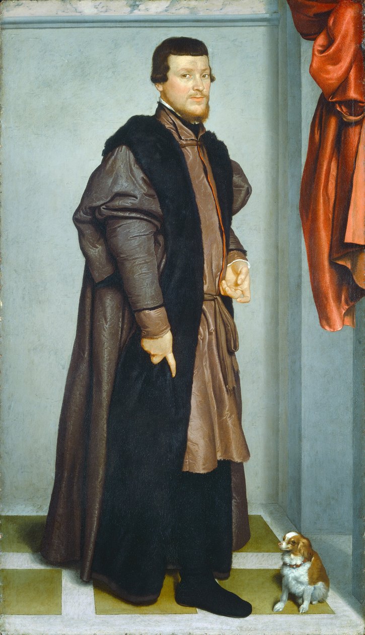 Gian Federico Madruzzo, ca. 1560. af Giovanni Battista Moroni