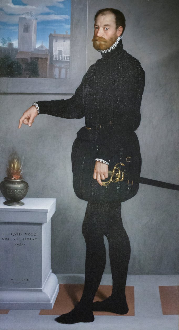 Portræt af Pietro Secco Suardo af Giovanni Battista Moroni