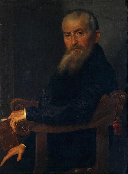 Portræt af digteren Giovanni Antonio Pantera, ca. 1571-72 (olie på lærred) af Giovanni Battista Moroni
