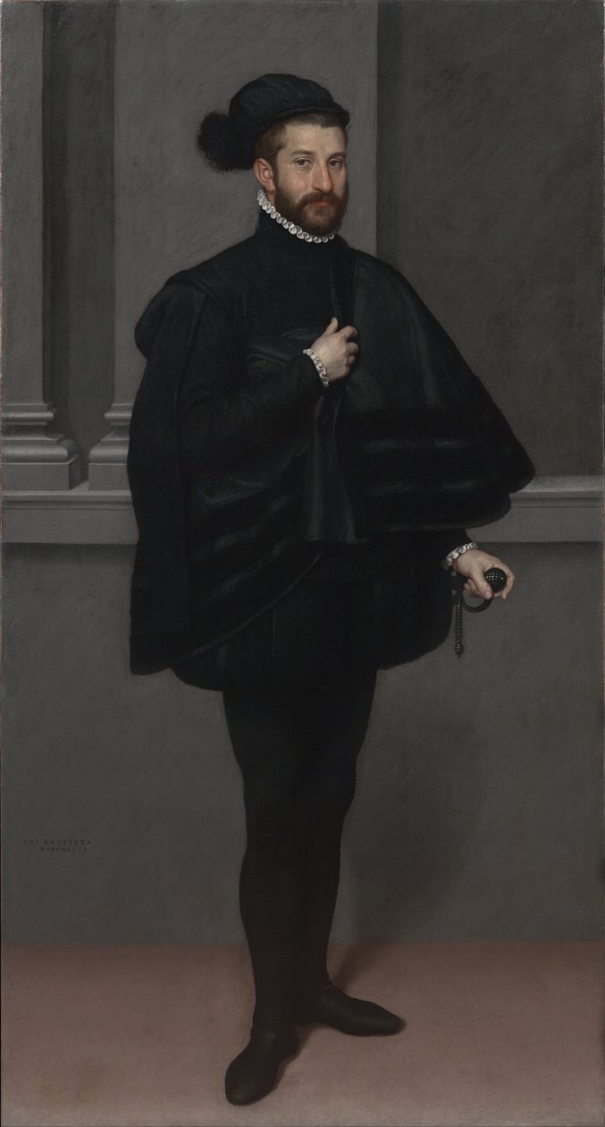 Ridderen i sort af Giovanni Battista Moroni