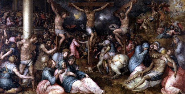 The Passion, fra Salone delle Capriate (Tursernes Hall) (panel) af Giovanni Battista Naldini