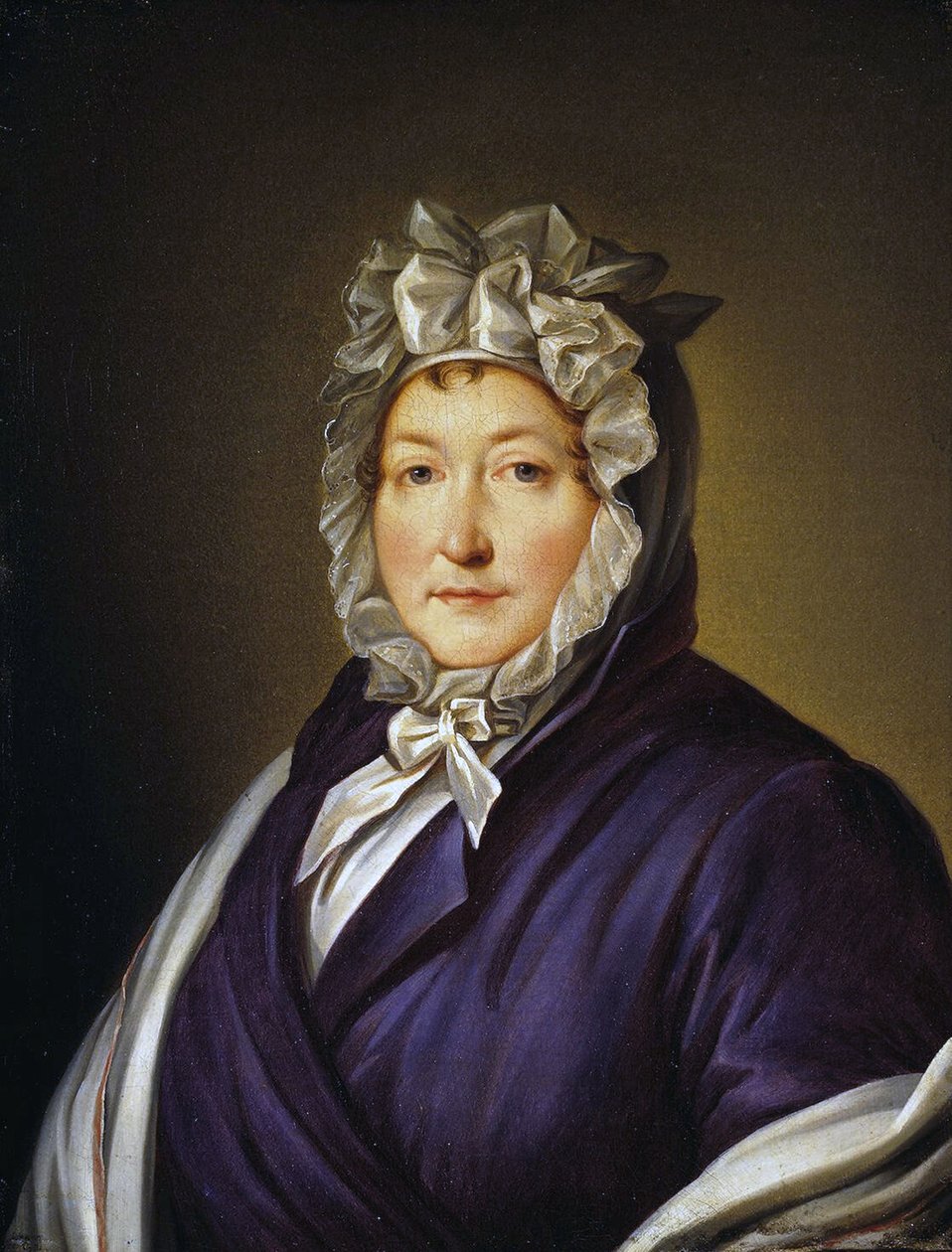 Portræt af prinsesse Vavara Golitsin, ca. 1800 af Giovanni Battista Ortolani Damon