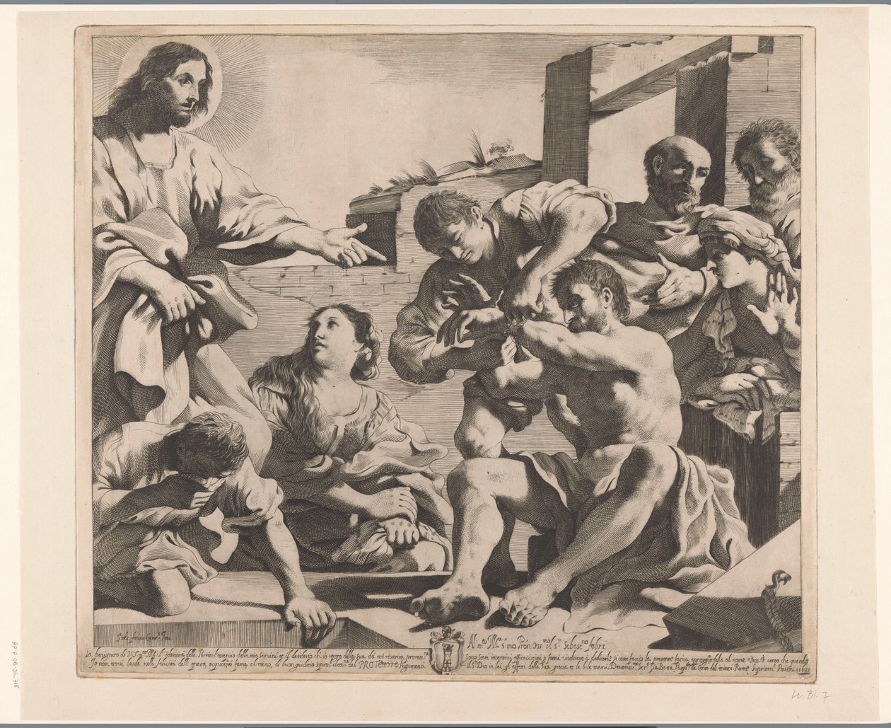 Opdragelse af Lazarus af Giovanni Battista Pasqualini