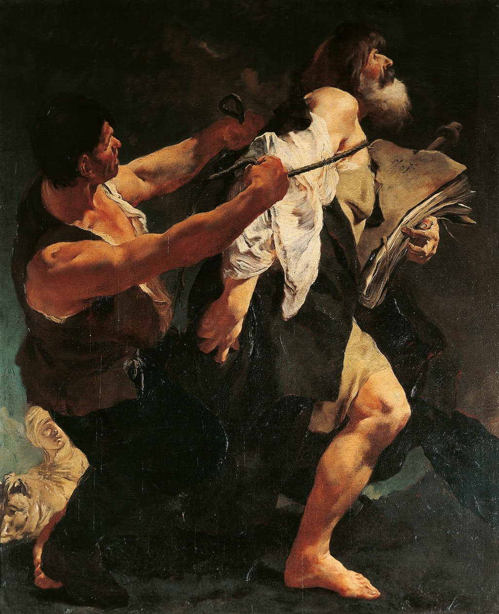 Martyrium of St James, af Giovanni Battista Piazzetta af Giovanni Battista Piazzetta