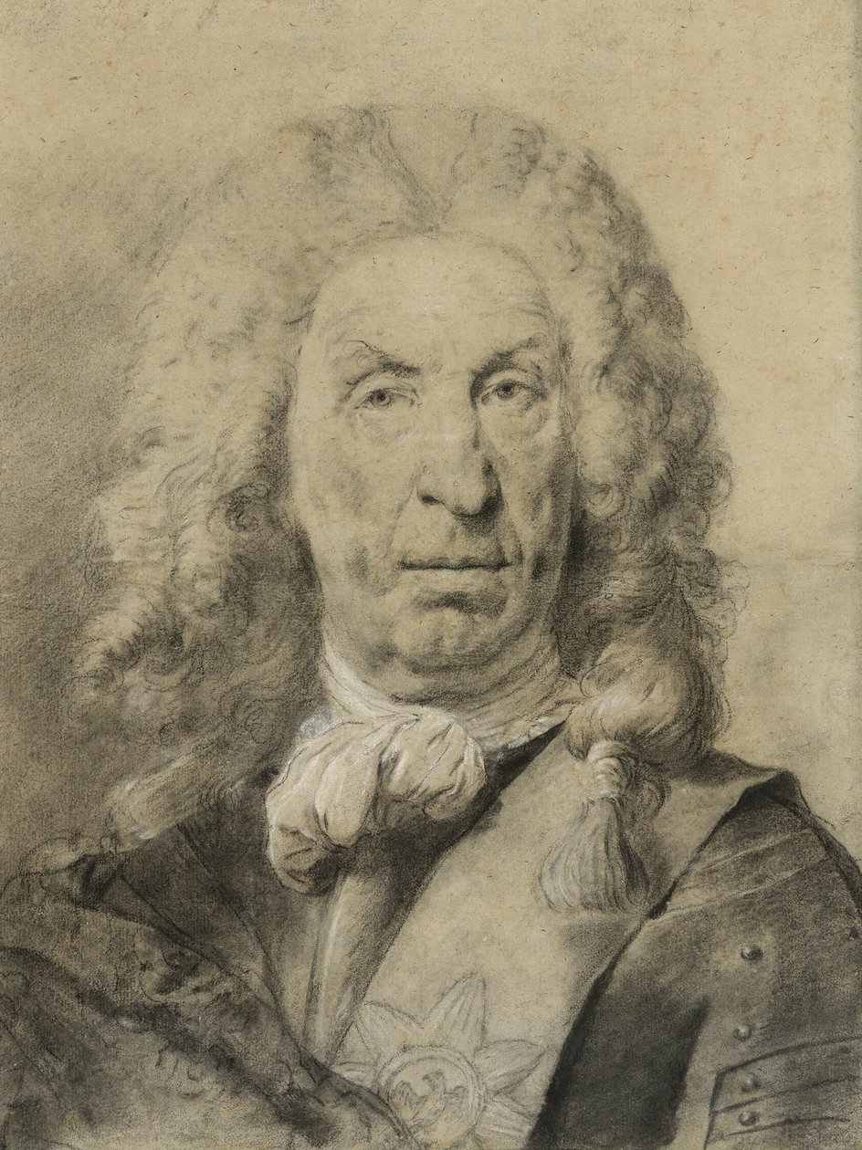 Portræt af marskal von der Schulenburg af Giovanni Battista Piazzetta