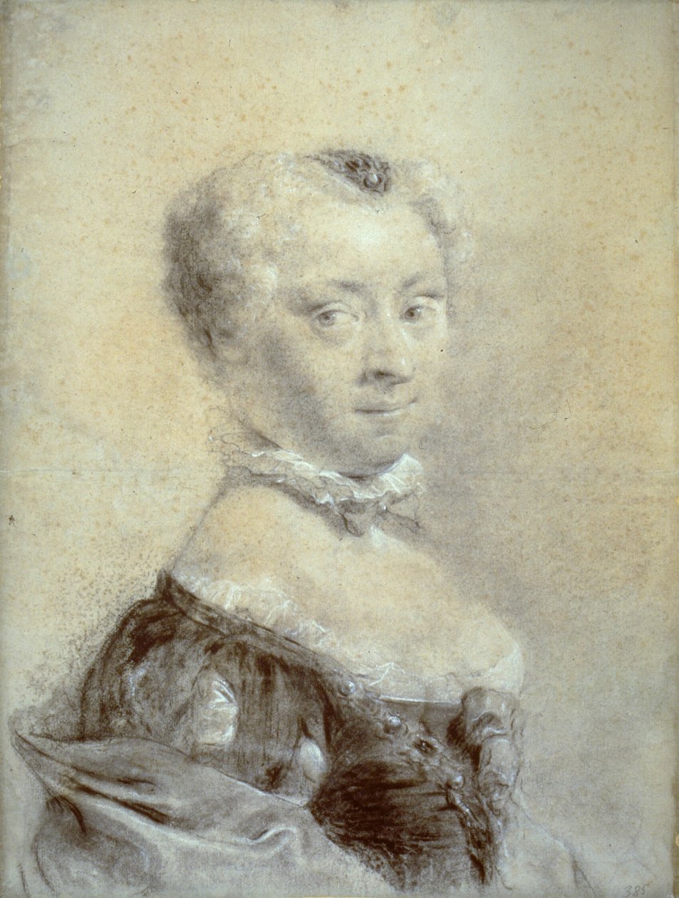 Portræt af Sophie Juliane von der Schulenburg af Giovanni Battista Piazzetta