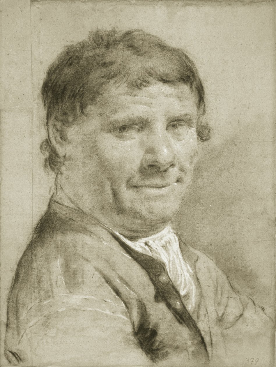 Portræt af en mand af Giovanni Battista Piazzetta