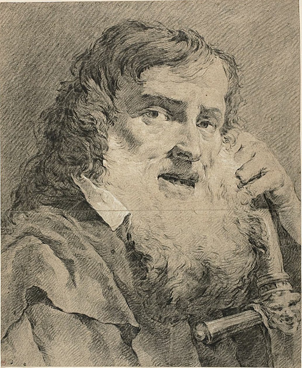 St.Paul af Giovanni Battista Piazzetta