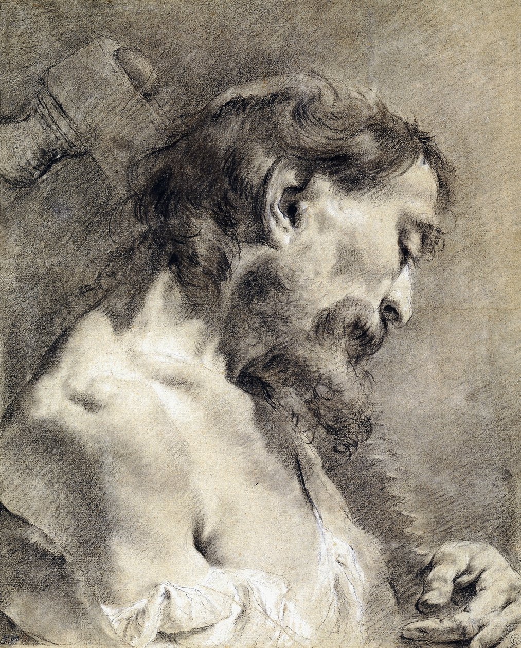 Saint-Simon, af Giovanni Battista Piazzetta
