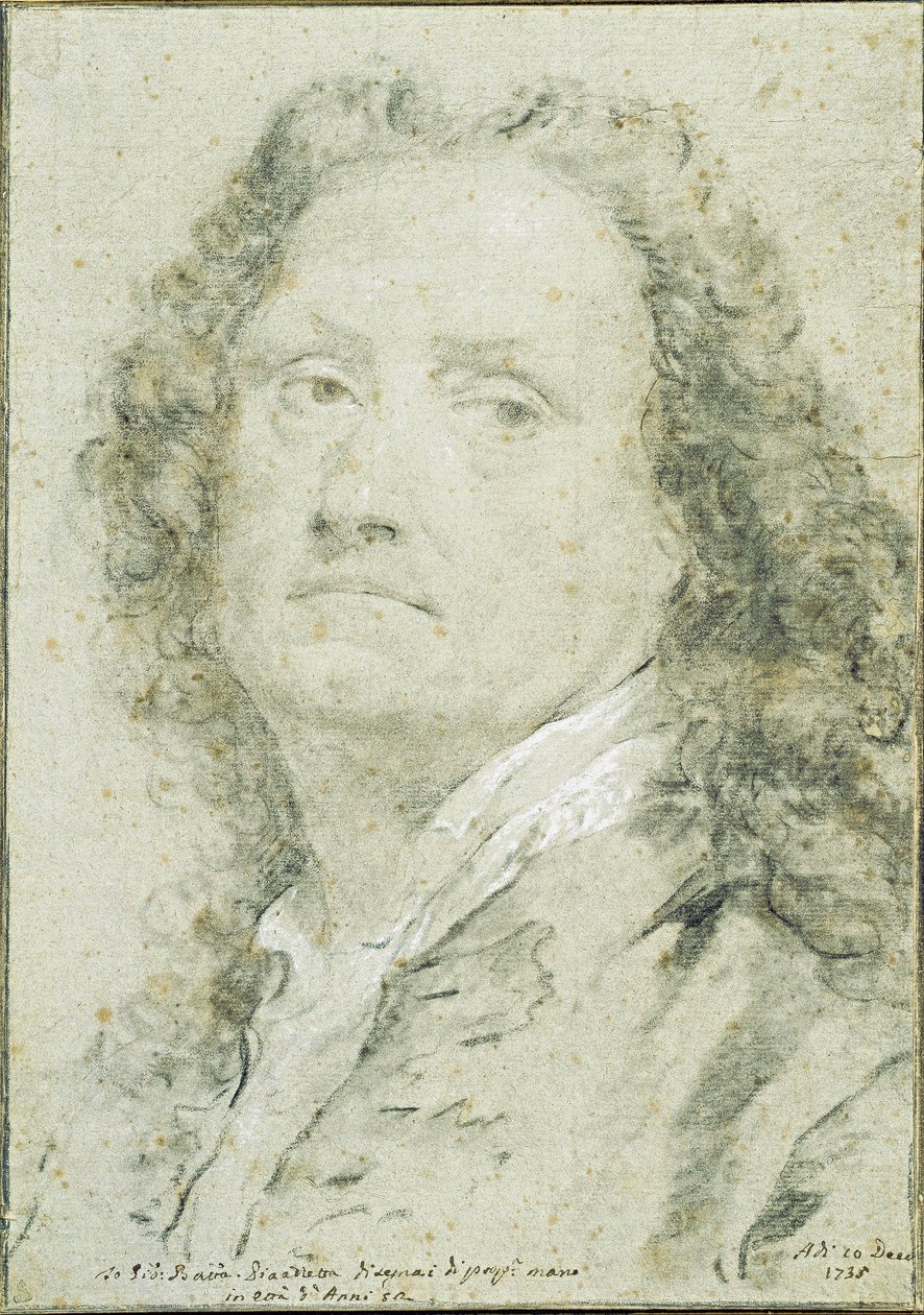 Selvportræt af Giovanni Battista Piazzetta