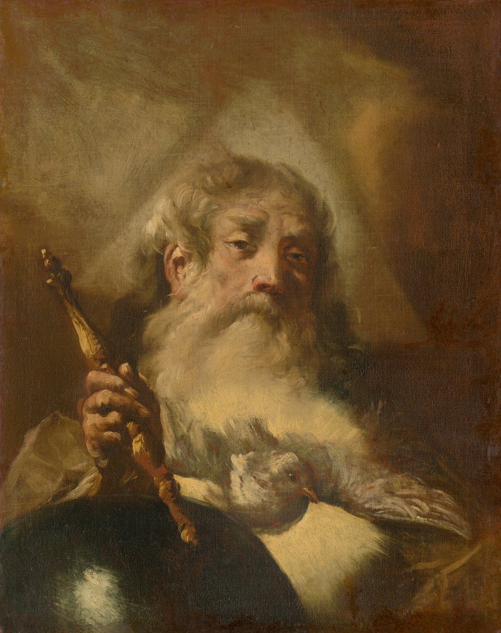 Den evige Fader, ca. 1750. af Giovanni Battista Piazzetta