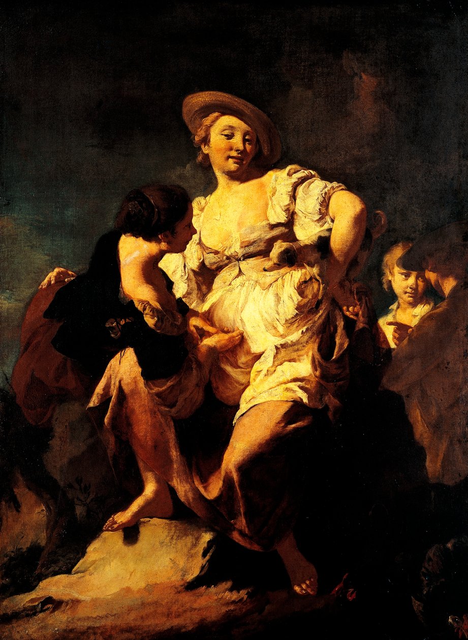 Den spåmand af Giovanni Battista Piazzetta