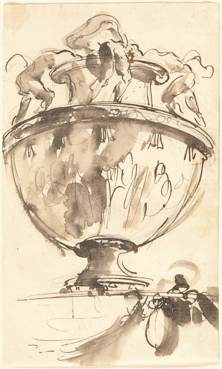 En fantastisk vase af Giovanni Battista Piranesi