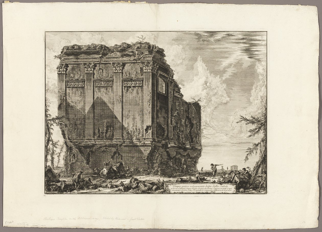 Det gamle tempel, der almindeligvis kaldes Sundhedens Tempel på Via d