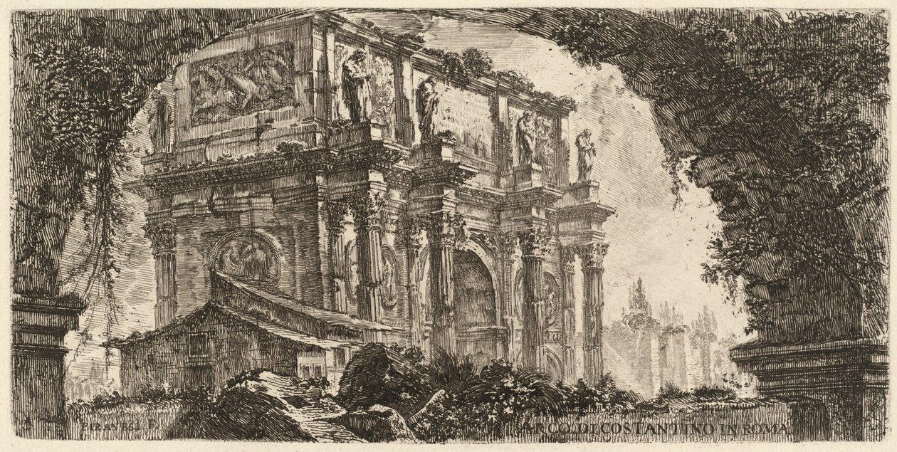 Konstantins bue af Giovanni Battista Piranesi