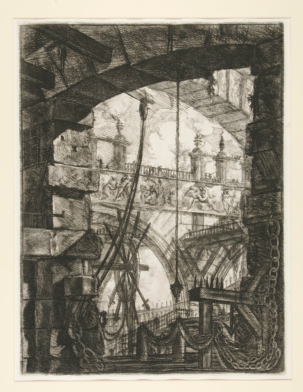 Fængsler, IV: The Grand Piazza af Giovanni Battista Piranesi