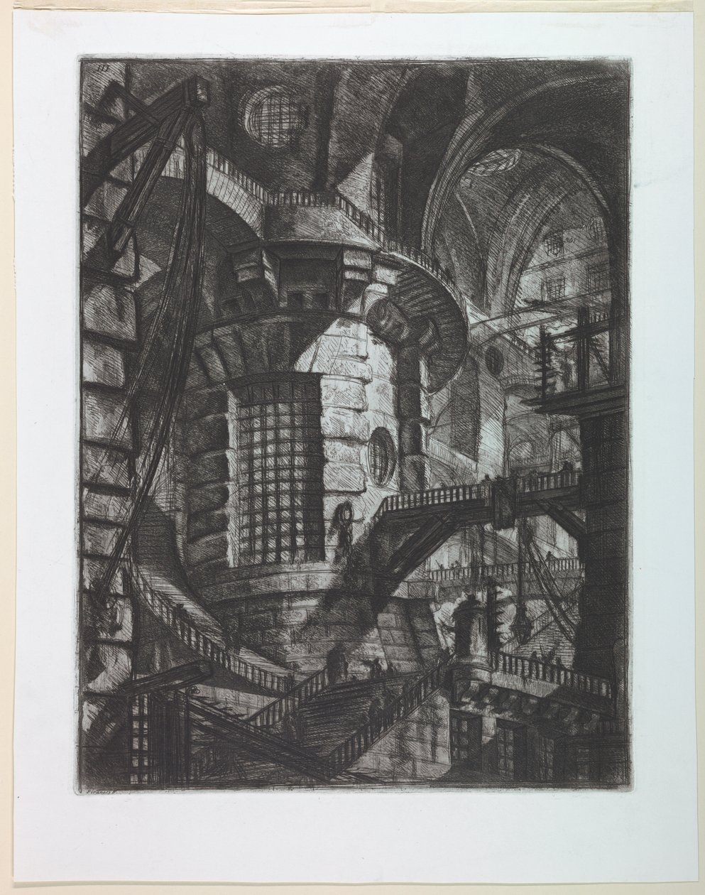 Fængselsserien, tavle III af Giovanni Battista Piranesi