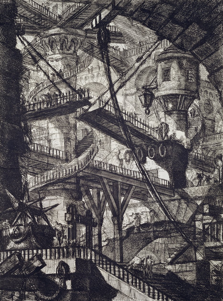 Fængsler VII af Giovanni Battista Piranesi