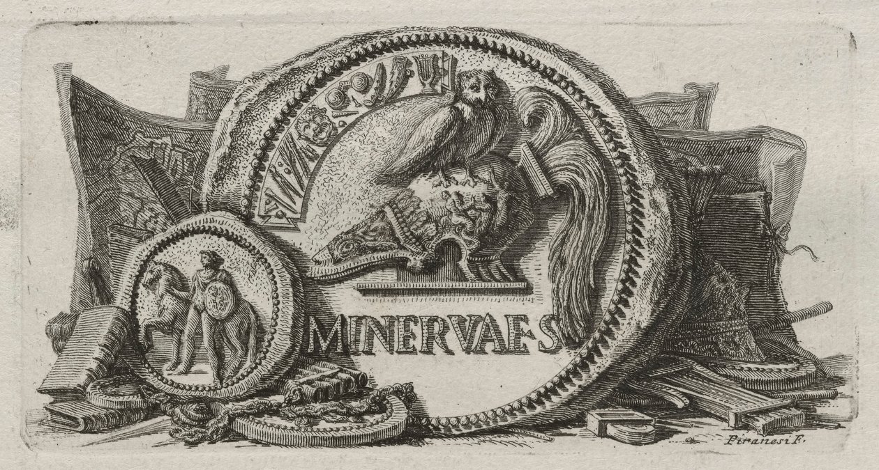 Della Magnificenza bundet med Osservazioni, Parere og Della introduzione (Om romernes pragt og arkitektur bundet med observationer af Giovanni Battista Piranesi