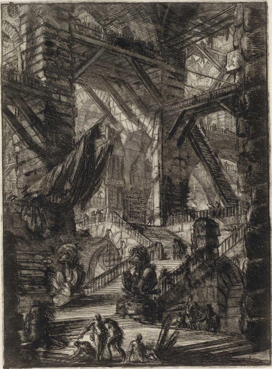 Fra serien The Imaginary Prisons af Giovanni Battista Piranesi