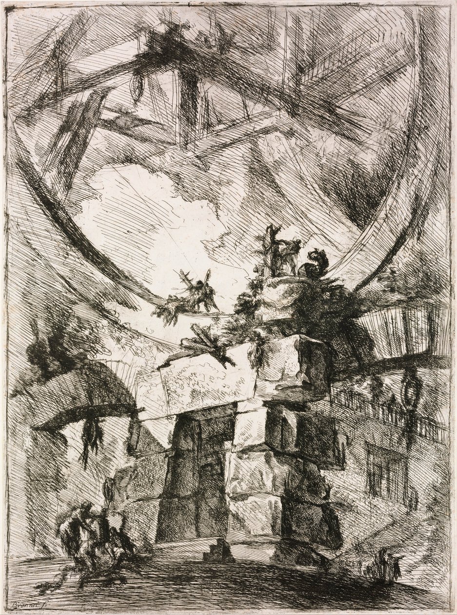 Fra serien The Imaginary Prisons Le Carceri dInvenzione af Giovanni Battista Piranesi