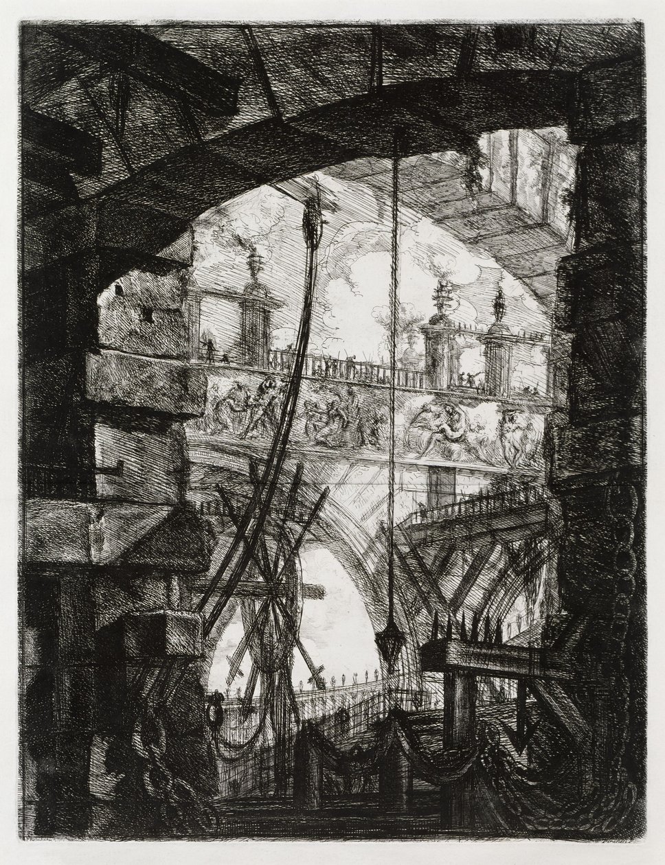 Den store plads af Giovanni Battista Piranesi