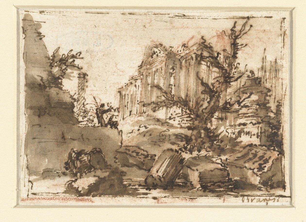 romerske ruiner af Giovanni Battista Piranesi
