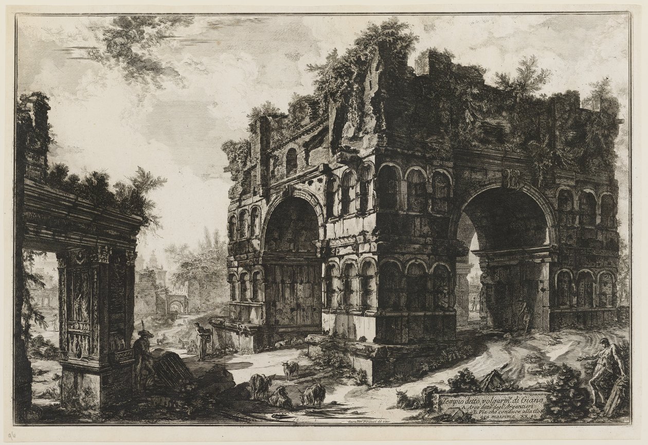 Janus-templet af Giovanni Battista Piranesi