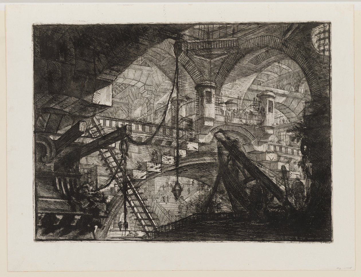 Buen med muslingeornamentet af Giovanni Battista Piranesi