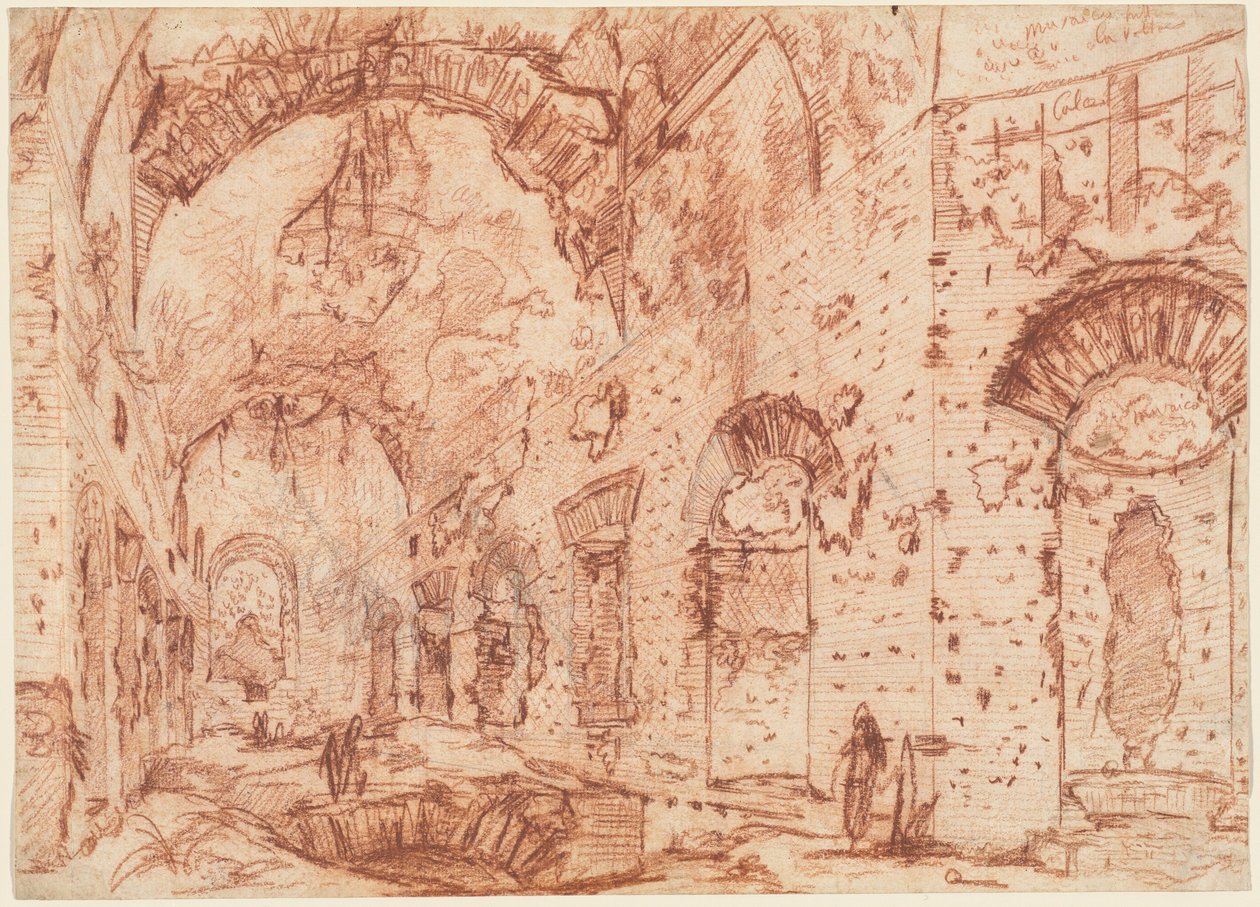 »Canopus« i Villa Adriana i Tivoli af Giovanni Battista Piranesi