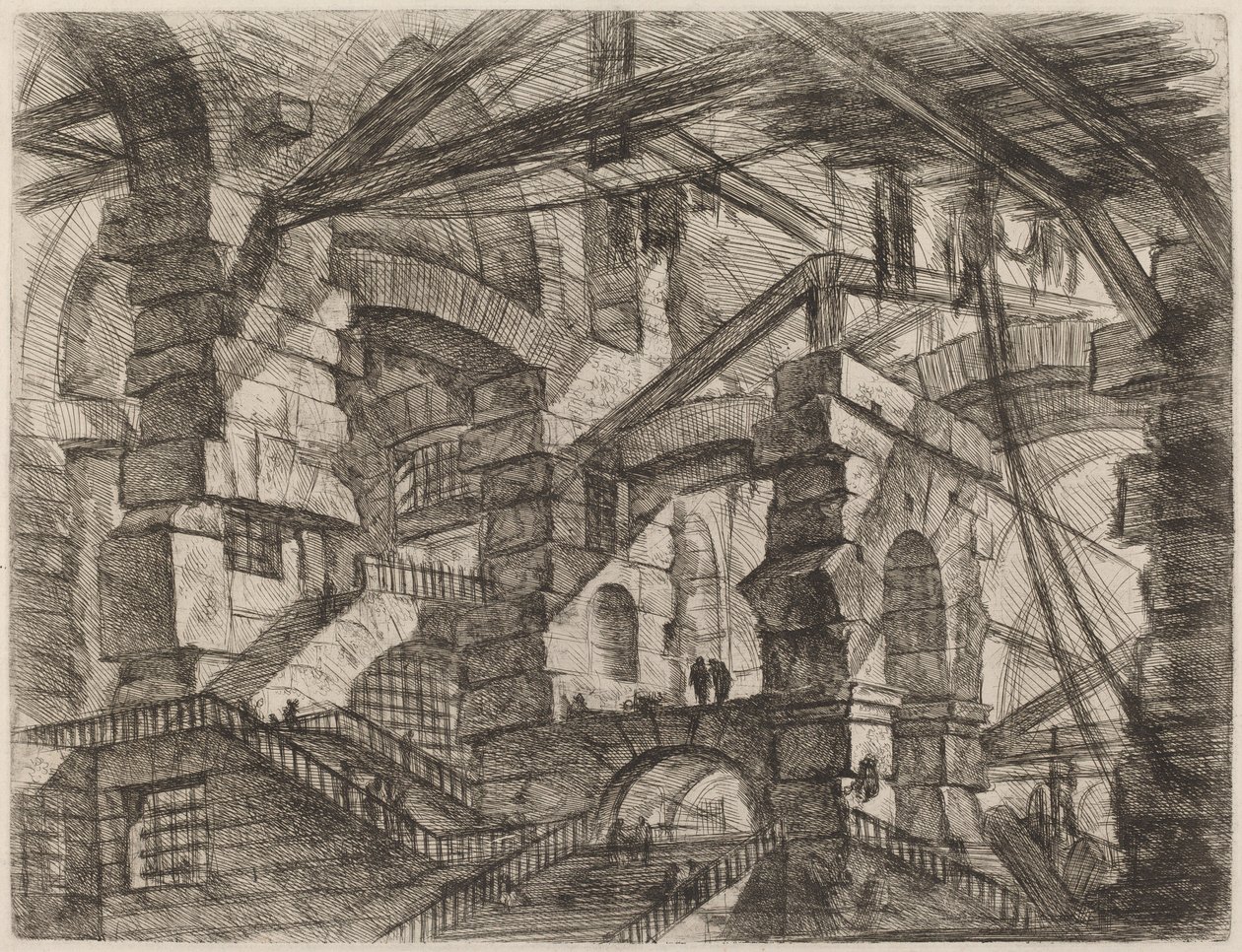 Den gotiske bue af Giovanni Battista Piranesi