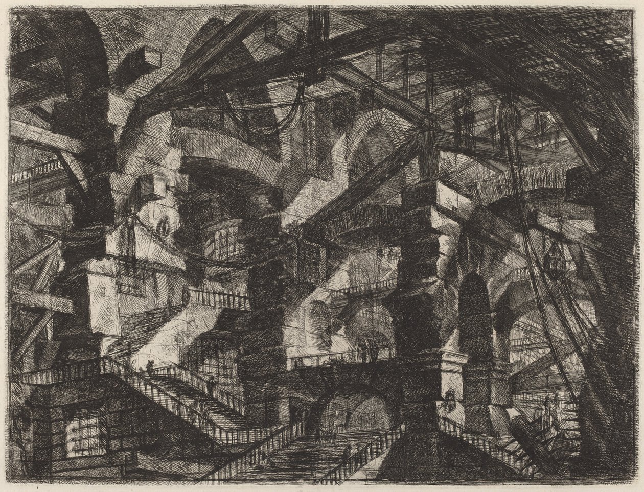 Den gotiske bue af Giovanni Battista Piranesi