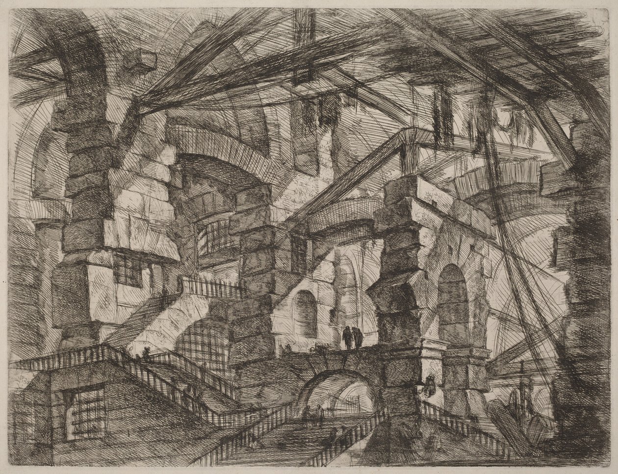 Den gotiske bue af Giovanni Battista Piranesi