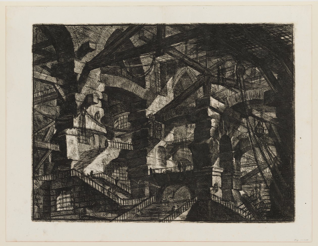 Den gotiske bue af Giovanni Battista Piranesi