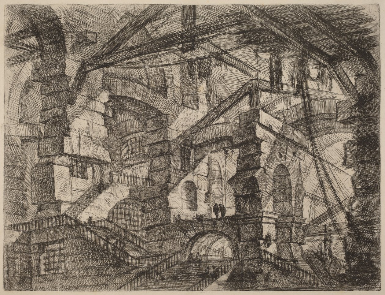Den gotiske bue af Giovanni Battista Piranesi