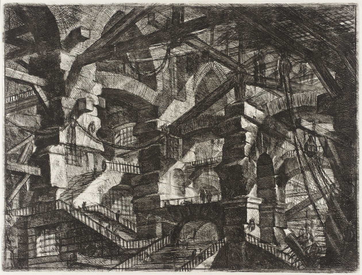 Den gotiske bue af Giovanni Battista Piranesi