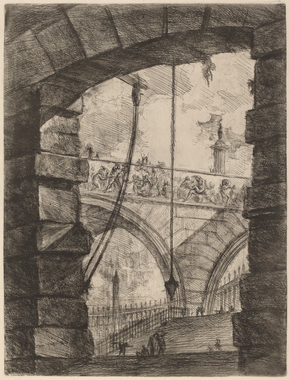 Den Store Piazza af Giovanni Battista Piranesi