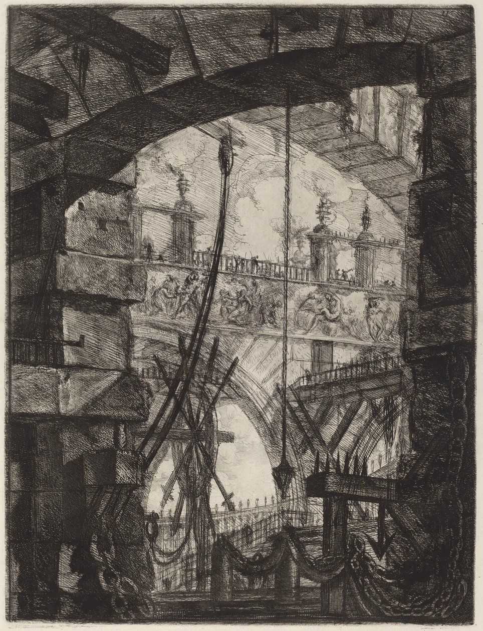 Den Store Piazza af Giovanni Battista Piranesi