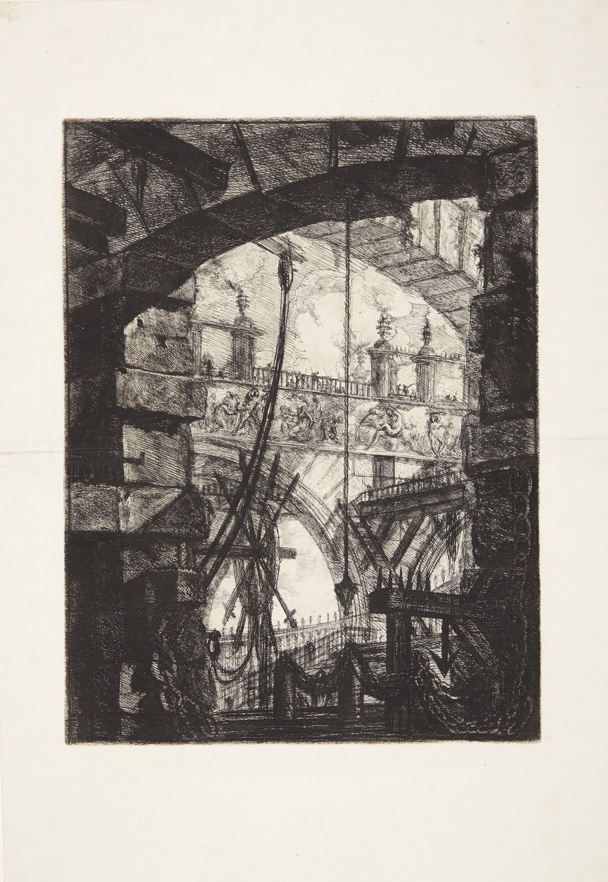 Den Store Piazza af Giovanni Battista Piranesi