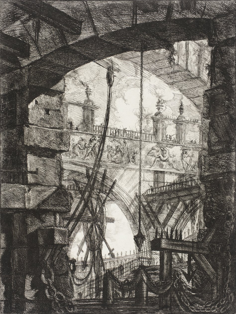 Den store plads af Giovanni Battista Piranesi