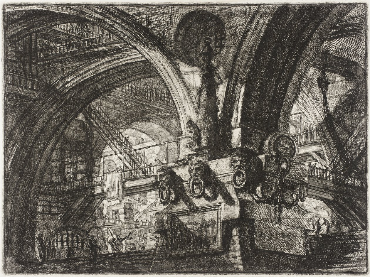 Molen med en lygte af Giovanni Battista Piranesi