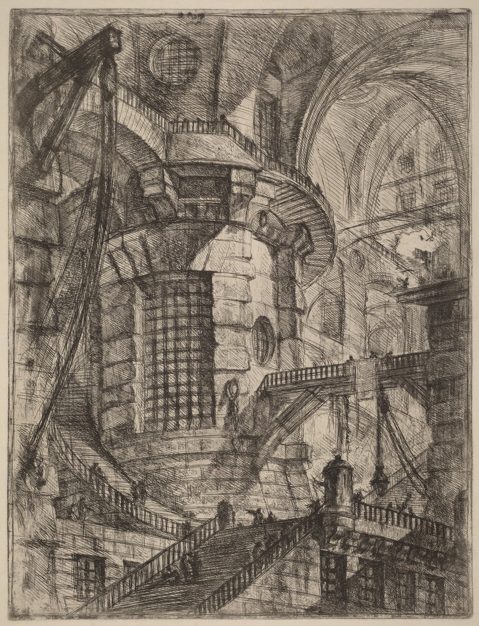 Det Runde Tårn af Giovanni Battista Piranesi