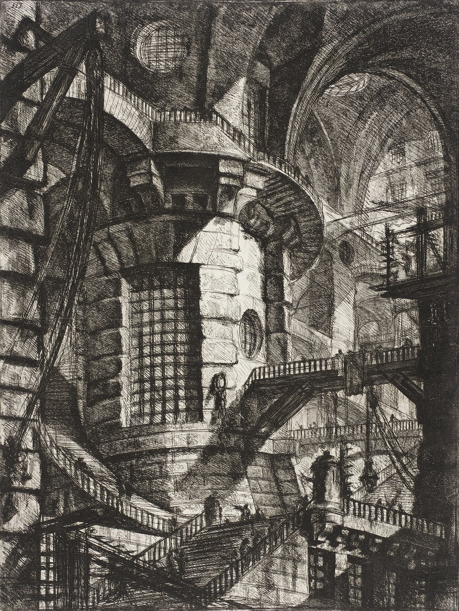Det runde tårn af Giovanni Battista Piranesi