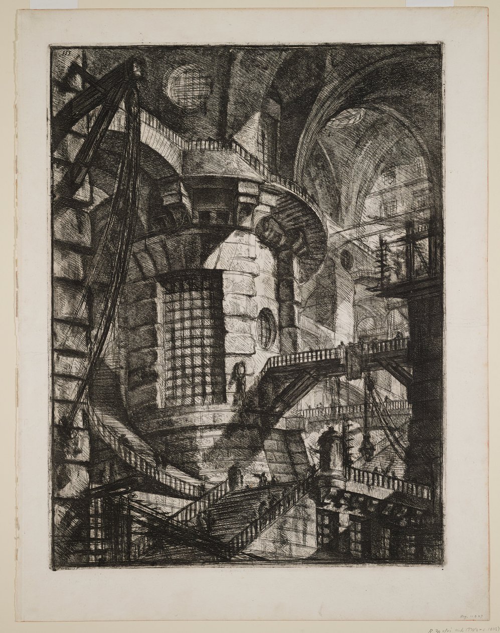 Det runde tårn af Giovanni Battista Piranesi