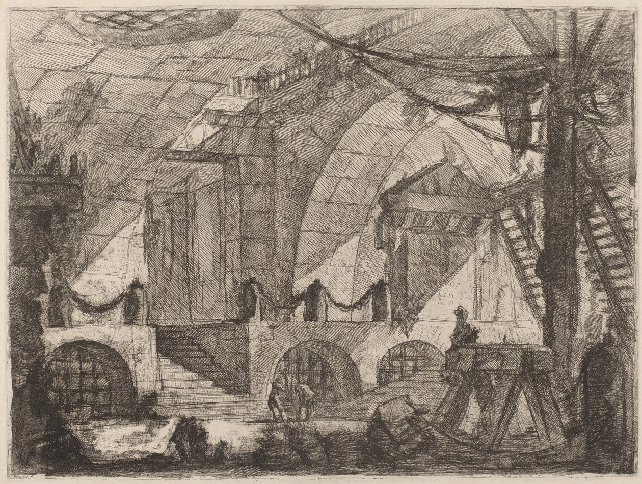 Savhesten af Giovanni Battista Piranesi