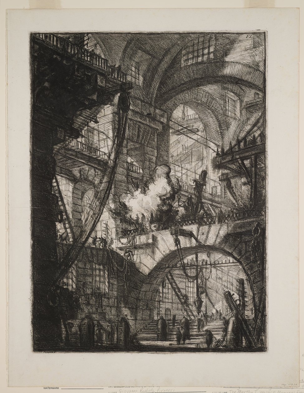 Den rygende ild af Giovanni Battista Piranesi