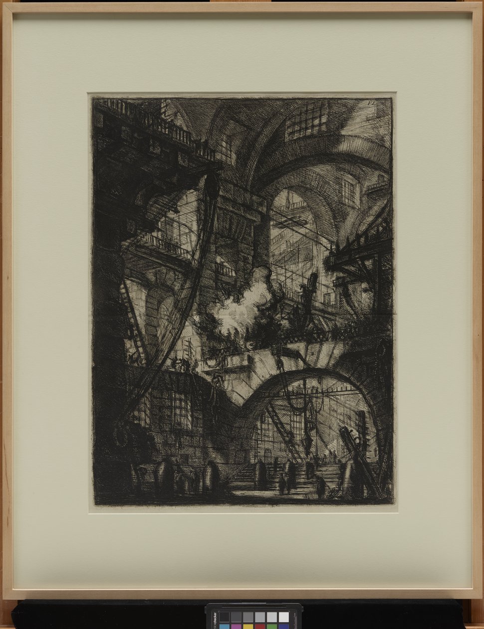 The Smoking Fire, ca. 1761 (ætsning) af Giovanni Battista Piranesi